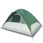 Tenda da Campeggio a Cupola per 6 Persone Verde Impermeabile