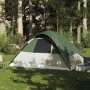 Tenda da Campeggio a Cupola per 6 Persone Verde Impermeabile