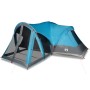 Tenda Familiare Tipi per 8 Persone Blu Impermeabile