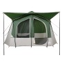 Tenda da Campeggio a Cabina per 5 Persone Verde Impermeabile
