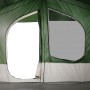 Tenda da Campeggio a Cabina per 5 Persone Verde Impermeabile