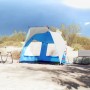 Tenda da Spiaggia 2Persone Azzurro Rilascio Rapido Impermeabile