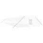 Serra con Telaio in Acciaio Bianco 120 m² 20x6x2,85 m