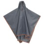 Poncho Antipioggia Cappuccio Design 2 in 1 Arancione 223x145 cm