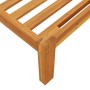 Set Divano Pallet da Giardino 4 pz in Legno Massello di Acacia