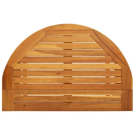 Tavolo da Balcone Pieghevole 90x60x72 cm Legno Massello Acacia