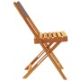 Sedie da Bistrò 2pz Antracite Legno Massello Acacia e Tessuto