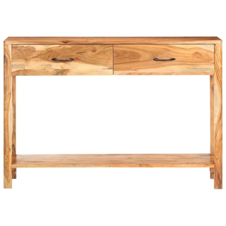 Credenza 110x30x75 cm in Legno Massello di Acacia