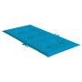 Cuscini per Sedia 4 pz Blu 100x50x3 cm in Tessuto Oxford