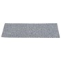 Tappeti Adesivi Rettangolari Scale 15 pz 60x25 cm Grigio Chiaro