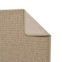 Tappeto Corsia Aspetto Sisal Sabbia 50x300 cm