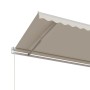 Tenda da Sole Retrattile Automatica 600x350 cm Crema