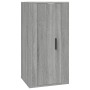 Set di Mobili Porta TV 5 pz Grigio Sonoma in Legno Multistrato