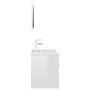 Set Mobili da Bagno Bianco Lucido in Truciolato