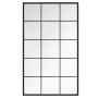 Specchi a Parete 6 pz Neri 100x60 cm in Metallo