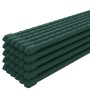 Supporti per Piante da Giardino 30 pz Verde 115 cm Acciaio