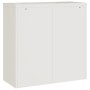 Armadio Classificatore Bianco 90x40x130 cm in Acciaio