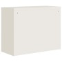 Armadio Classificatore Bianco 90x40x70 cm in Acciaio