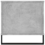 Tavolino Salotto Grigio Cemento 90x44,5x45 cm Legno Multistrato