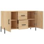 Credenza Rovere Sonoma 100x36x60 cm in Legno Multistrato