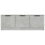 Mobile Porta TV Grigio Cemento 102x35x36,5 cm Legno Multistrato