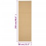 Tappeto in Sisal Naturale 80 x 250 cm