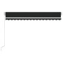 Tenda da Sole Retrattile Manuale 450x350 cm Antracite