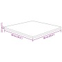 Piano Tavolo Quadrato 90x90x2,5 cm Massello Rovere Non Trattato