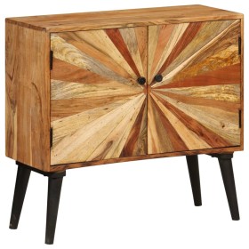 Credenza in Legno Massello di Mango 85x30x75 cm