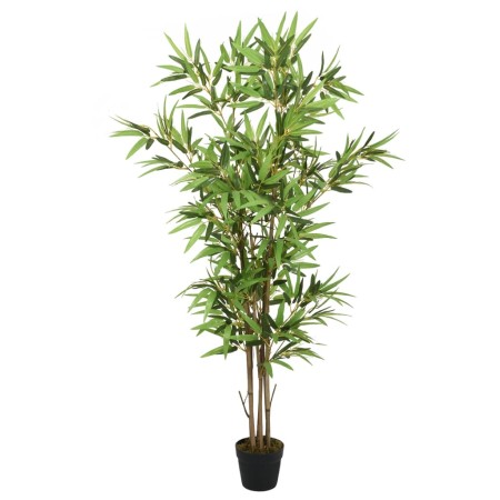 Albero Bambù Artificiale 368 Foglie 80 cm Verde