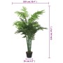 Palma Artificiale 28 Foglie 120 cm Verde