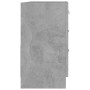 Mobile Sottolavabo Grigio Cemento 63x30x54 cm Legno Multistrato