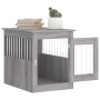 Gabbia Cani da Arredamento Grigio Sonoma 55x75x65cm Multistrato