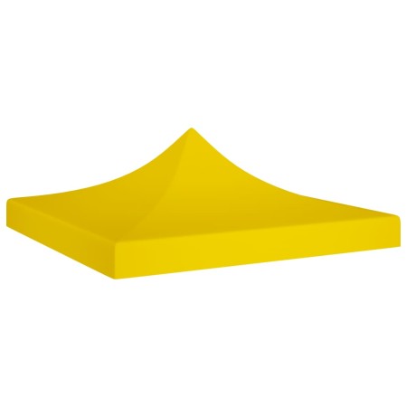 Tetto per Tendone per Feste 2x2 m Giallo 270 g/m²