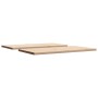 Piani Tavolo 2 pz 90x45x2,5 cm Rettangolare Legno Massello Pino