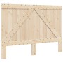 Giroletto con Testiera 160x200 cm in Legno Massello di Pino