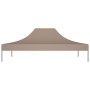 Tetto per Tendone per Feste 4,5x3 m Grigio Talpa 270 g/m²