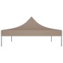 Tetto per Tendone per Feste 4,5x3 m Grigio Talpa 270 g/m²
