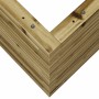 Fioriera da Giardino 50x50x68,5 cm in Legno di Pino Impregnato