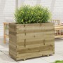 Fioriera da Giardino 90x40x72,5 cm in Legno di Pino Impregnato