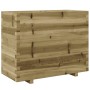 Fioriera da Giardino 90x40x72,5 cm in Legno di Pino Impregnato