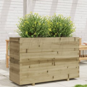 Fioriera da Giardino 110x40x72,5 cm in Legno di Pino Impregnato