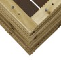 Fioriera da Giardino 90x60x72,5 cm in Legno di Pino Impregnato