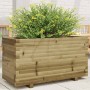 Fioriera da Giardino 90x40x49,5 cm in Legno di Pino Impregnato