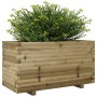 Fioriera da Giardino 90x40x49,5 cm in Legno di Pino Impregnato