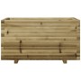 Fioriera da Giardino 90x40x49,5 cm in Legno di Pino Impregnato