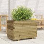 Fioriera da Giardino 70x40x49,5 cm in Legno di Pino Impregnato