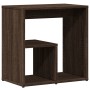 Tavolino da Salotto Rovere Marrone 50x30x50cm Legno Multistrato