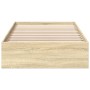 Giroletto Cassetti Rovere Sonoma 100x200 cm Legno Multistrato