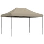 Tenda da Festa Pieghevole Pop-Up Tortora 410x279x315 cm